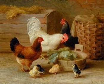 unknow artist Cocks 106 France oil painting art